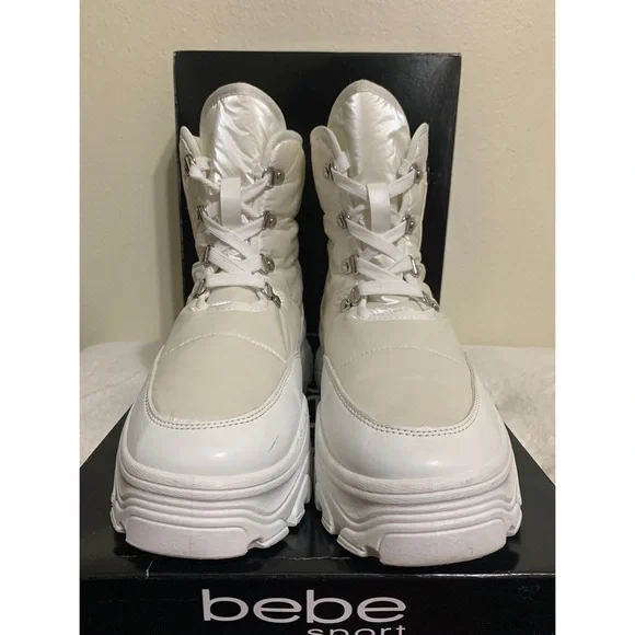 BEBE Jadah Lug Sole Hiking Boots π€ - Picture 16 of 17